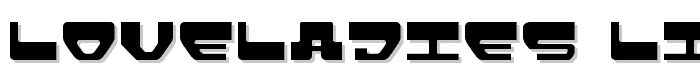 Loveladies Light font